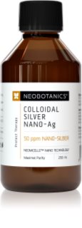 Neobotanics Colloidal Silver Nano-Ag 50 ppm lotion tonique avec de l’argent colloïdal 250 ml