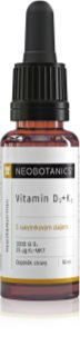 Neobotanics Vitamin D3 + K2 s rakytníkem kapky pro podporu imunity a optimální růst i vývin kostí 50 ml