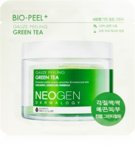 Neogen Dermalogy Bio-Peel+ Gauze Peeling Green Tea Peeling-Pads für das Gesicht für hydratisierte und strahlende Haut