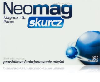 NeoMag Skurcz tabletki na prawidłową czynność układu nerwowego 50 tabletek