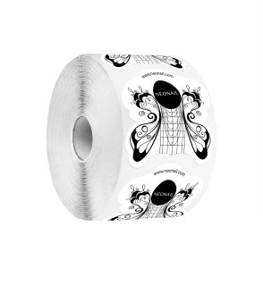 NEONAIL Nail Forms Butterfly skabeloner til opbygning af negle
