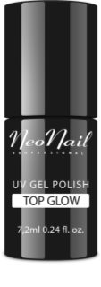 NEONAIL Top Glow Geelpealislakk varjund Glow Silver 7,2 ml