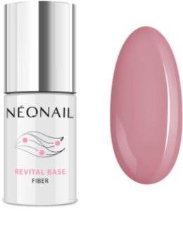 NEONAIL Revital Base Fiber base de vernis en gel pour les ongles en gel et en acrylique teinte Warm Cover 7,2 ml
