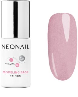 NEONAIL Modeling Base Calcium podkladový lak pre gélové nechty s vápnikom