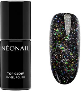 NEONAIL Top Glow gel top coat shade Multicolor Holo 7,2 ml