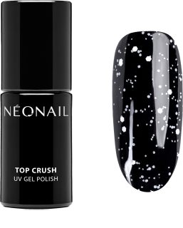 NEONAIL Top Crush топ лак за нокти с използване на UV/LED лампа цвят White Gloss 7,2 мл.