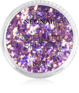 NEONAIL Effect Celebrate! třpytky na nehty odstín 01 2 g
