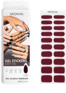 NEONAIL Easy On Gel Stickers nálepky na nehty odstín M05 20 ks