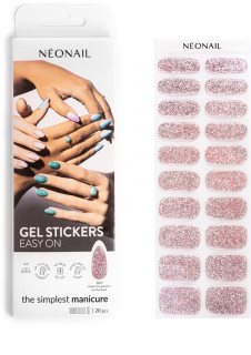 NEONAIL Easy On Gel Stickers körömmatrica árnyalat M07 20 db