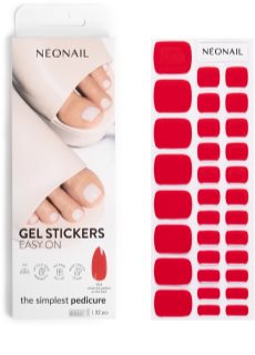 NEONAIL Easy On Gel Stickers nálepky na nechty na nohy odtieň P03 32 ks