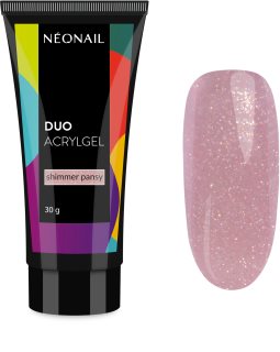 NEONAIL Duo Acrylgel Shimmer Pansy gel pentru modelarea unghiilor 30 g