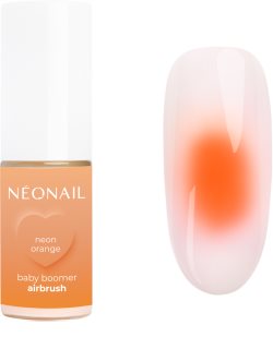 NEONAIL Baby Boomer Airbrush colour powder for nails shade Neon Orange 5 g