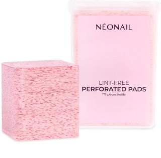 NEONAIL Pads Lint-Free Perforated puhdistuslaput kynsiin 175 kpl