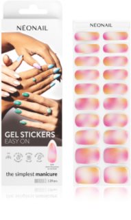 NEONAIL Easy On Gel Stickers autocolantes para unhas está equipado com uma lâmpada UV/LED tom M14 20 un.