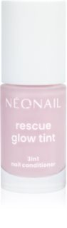 NEONAIL Rescue Glow Tint 3in1 Nail Conditioner vernis à ongles traitant teinte Glitter Violet 7.2 ml
