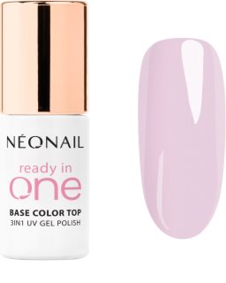 NEONAIL Ready In One 3in1 UV Gel Polish gélový lak na nechty s diamantovým práškom odtieň 09 One Pastel Lilac 7.2 ml