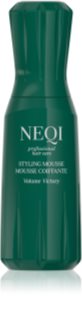 NEQI Volume Victory Styling skum Til fint hår og hår uden volumen med varmebeskyttelse 150 ml