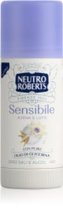 Neutro Roberts Avena e Loto tuhý deodorant bez obsahu hliníkových solí pre citlivú pokožku 40 ml