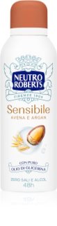 Neutro Roberts Avena e Argan deodorante spray con effetto 48 ore