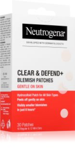 Neutrogena Clear & Defend+ patches para pele problemática para pele sensível 30 un.