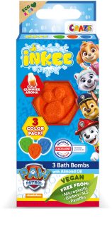 Nickelodeon Paw Patrol Bath Bomb bomba da bagno per bambini 3x15 g