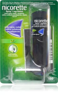 Nicorette Spray 1 mg/dávka máta orální sprej, roztok při odvykání kouření