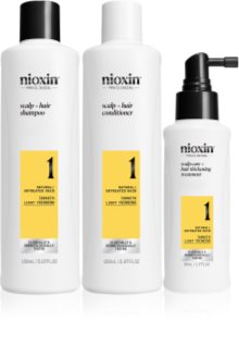 Nioxin System 1 Gift Set for fine or thinning hair 3 pc