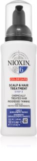 Nioxin System 6 Scalp & Hair Treatment a fejbőr ápolására a kémiailag kezelt hajra 100 ml