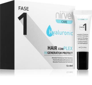Nirvel Fase 1 protective treatment for damaged hair 12x8 ml