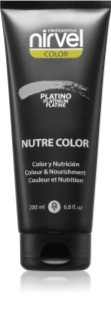 Nirvel Nutre Color tápláló tonizáló maszk hajra árnyalat Platino 200 ml