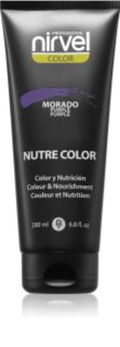 Nirvel Nutre Color tápláló tonizáló maszk hajra árnyalat Morado 200 ml