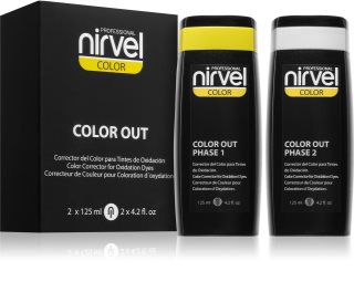 Nirvel Color Out Corrective Treatment for hair 2x125 ml