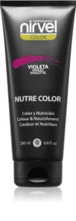 Nirvel Nutre Color tápláló tonizáló maszk hajra árnyalat Violeta 200 ml
