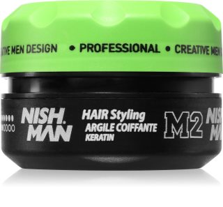 Nish Man M2 vosak za styling kratke kose s keratinom 100 ml