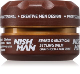 Nish Man Beard & Mustache cire pour barbe 100 ml
