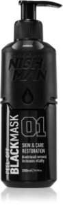 Nish Man Peel-Off Mask maschera nera peel-off per uomo 200 ml