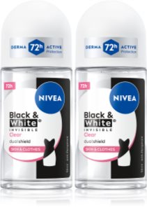 NIVEA Black & White Invisible Clear набір для тіла