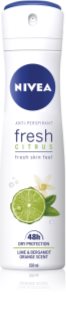 NIVEA Fresh Citrus αντιιδρωτικό σε σπρέι 48 ώρες 150 ml