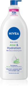 NIVEA Aloe & Hydration hidratáló testápoló tej aloe verával 625 ml