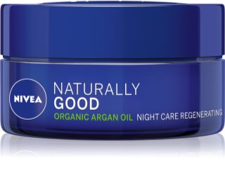 Nivea Naturally Good Organic Argan Oil crème de nuit régénérante 50 ml