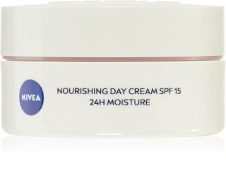 NIVEA 24 h Moisture tápláló nappali krém SPF 15 50 ml