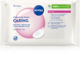 NIVEA Face Cleansing almohadillas limpiadoras suaves con leche de almendras 25 ud