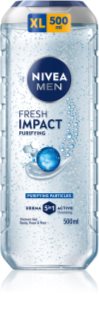 NIVEA MEN Fresh Impact душ-гел за мъже 500 мл.
