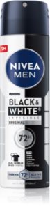 NIVEA MEN Invisible Black & White spray anti-perspirant pentru barbati