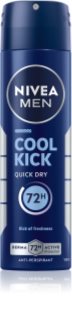NIVEA MEN Cool Kick αντιιδρωτικό σε σπρέι για άντρες 150 ml