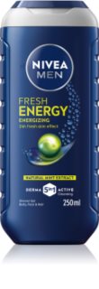 NIVEA MEN Fresh Energy tusfürdő gél uraknak