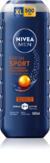 NIVEA MEN Fresh Sport sprchový gél s minerálmi