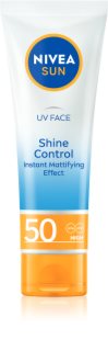 NIVEA SUN UV FACE lehký zmatňující pleťový krém na opalování SPF 50 50 ml