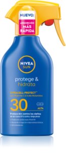 NIVEA SUN Protect & Moisture napozó spray hidratáló hatással SPF 30 250 ml