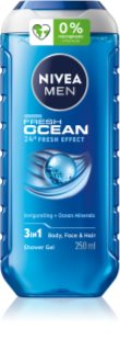 NIVEA MEN Fresh Ocean енергизиращ душ-гел за мъже 250 мл.